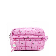 Load image into Gallery viewer, Quilted Scrunchies Cherry Printed Pouch