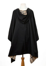 Load image into Gallery viewer, Black & Plaid RAINRAP