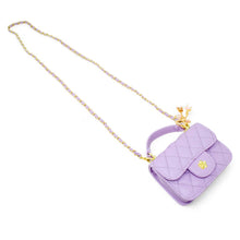 Load image into Gallery viewer, Tiny Quilted Ballet Charm Handbag