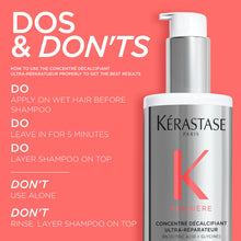 Load image into Gallery viewer, Kerastase Premiere Concentre Decalcifiant Ultra Reparateur Repairing Pre-Shampoo Treatment