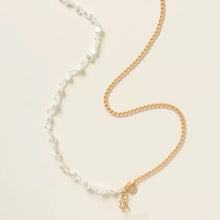 Load image into Gallery viewer, Miami Chains Get That Gold - Matte Gold & Pearl Crossbody Phone Chain