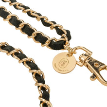 Load image into Gallery viewer, Miami Chains Golden Black Crossbody Phone Chain