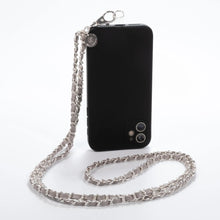 Load image into Gallery viewer, Miami Chains Silver on Silver Crossbody Phone Chain