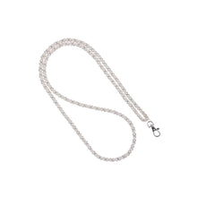 Load image into Gallery viewer, Miami Chains Summer White Silver Crossbody Phone Chain