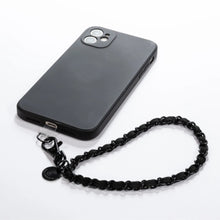 Load image into Gallery viewer, Miami Chains Black on Black Phone Wristlet