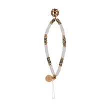Load image into Gallery viewer, Miami Chains Blanche Bisoux with Evil Eye Phone Charm