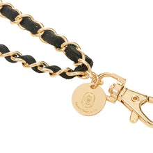 Load image into Gallery viewer, Miami Chains Golden Black Phone Wristlet