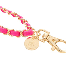 Load image into Gallery viewer, Miami Chains Hollywood Hot Pink Phone Wristlet