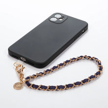Load image into Gallery viewer, Miami Chains Nauti Navy Phone Wristlet