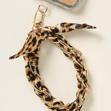 Load image into Gallery viewer, Miami Chains Oh Lala Leopard Phone Wristlet