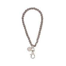 Load image into Gallery viewer, Miami Chains Silver on Silver Phone Wristlet