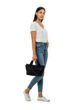 Load image into Gallery viewer, Mark Noir Woven Mini Tote