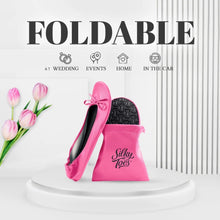 Load image into Gallery viewer, Silky Toes Foldable Flat Slipper Shoes