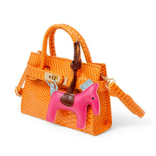 Load image into Gallery viewer, Vivid Crocodile Pony Handbag