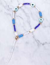 Load image into Gallery viewer, Miami Chains True Blue Phone Wristlet