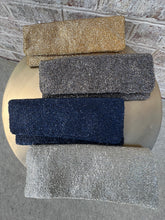 Load image into Gallery viewer, Handmade Beaded Fold Over Clutch