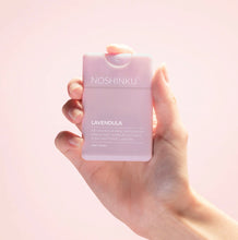 Load image into Gallery viewer, Refillable Natural Hand Sanitizer- LAVENDULA POCKET SPRAYER