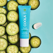 Load image into Gallery viewer, COOLA Classic Face Organic Sunscreen Lotion SPF 30 - Cucumber