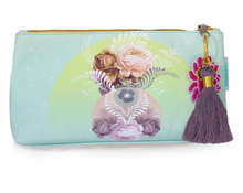 Load image into Gallery viewer, TASSEL POUCH in SOLAR BLOOMS - Small