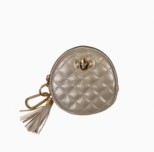 Load image into Gallery viewer, Mask Holder in Quilted Vegan Leather