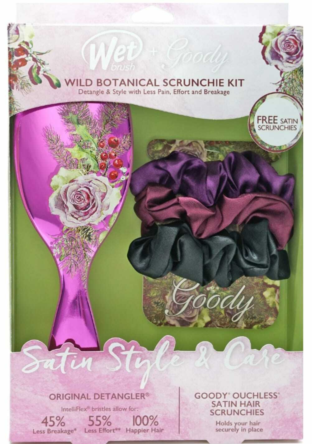 Wet Brush + Goody Wild Botanical Scrunchie Kit – The DLM Shop display picture 1