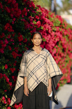 Load image into Gallery viewer, Black &amp; Plaid RAINRAP
