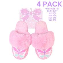 Load image into Gallery viewer, Pink Butterfly Slippers
