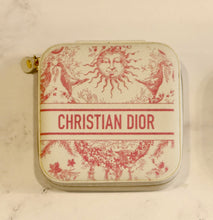 Load image into Gallery viewer, Pink Toile Travel Jewelry Box

