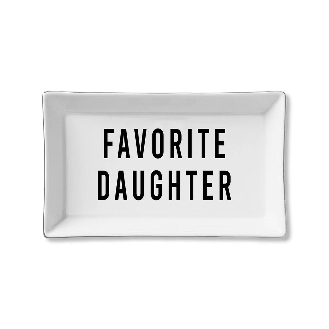 Ceramic Tray - Favorite Daughter