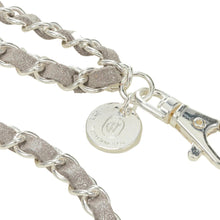 Load image into Gallery viewer, Miami Chains Silver on Silver Crossbody Phone Chain
