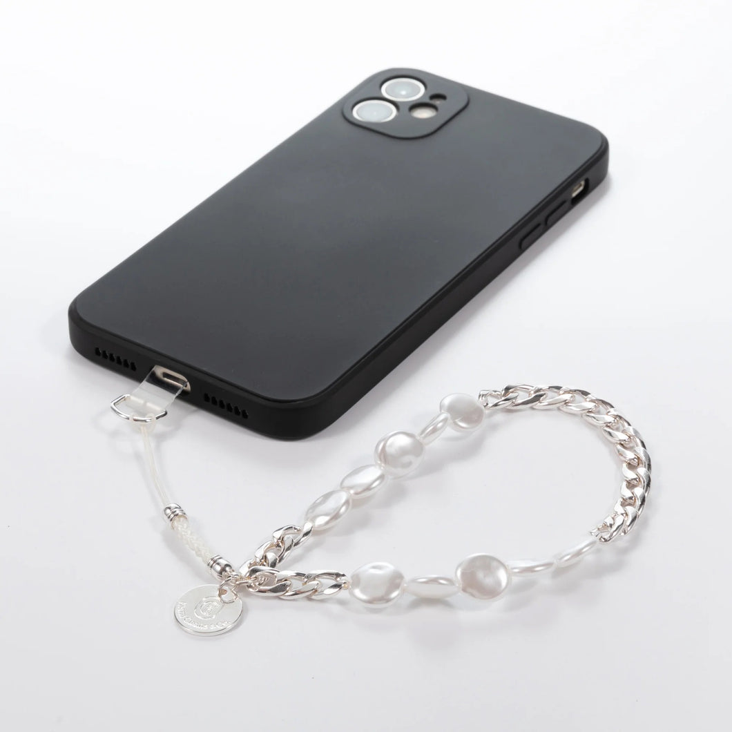 Miami Chains Crown Jewels Silver Phone Charm