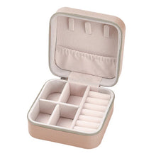 Load image into Gallery viewer, Pink Toile Travel Jewelry Box
