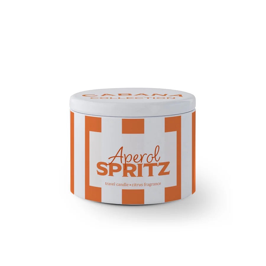 Aperol Spritz Travel Candle