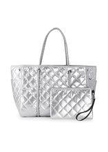 Load image into Gallery viewer, Greyson Shine Puffer Tote
