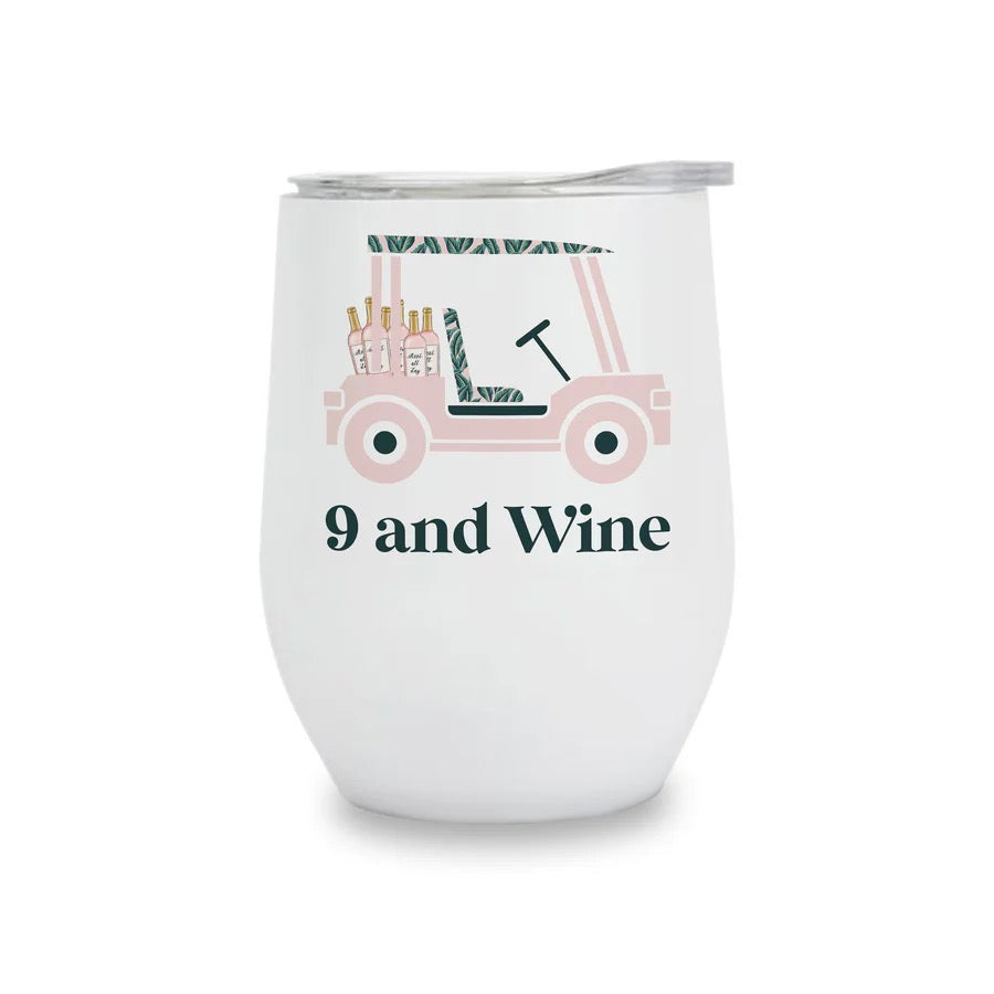 9 and Wine Wine Tumbler