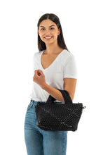 Load image into Gallery viewer, Mark Noir Woven Mini Tote

