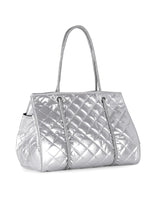 Load image into Gallery viewer, Greyson Shine Puffer Tote
