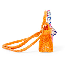 Load image into Gallery viewer, Girl&#39;s Vivid Crocodile Scarf Handbag

