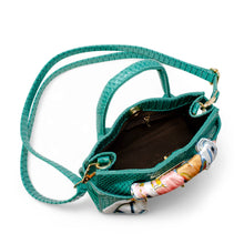 Load image into Gallery viewer, Girl&#39;s Vivid Crocodile Scarf Handbag
