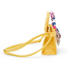 Load image into Gallery viewer, Girl&#39;s Vivid Crocodile Scarf Handbag
