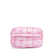 Load image into Gallery viewer, Quilted Scrunchies Bow Printed Pouch
