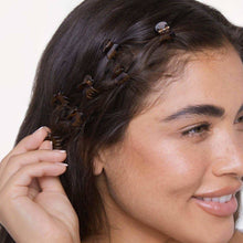 Load image into Gallery viewer, Recycled Plastic Micro Classic Claw Clips 16pcSet-Blk &amp; Tort
