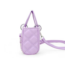 Load image into Gallery viewer, Quilted Rectangle Bow Charm Handbag
