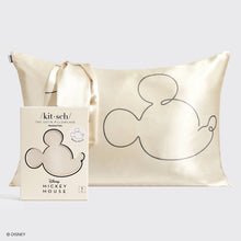 Load image into Gallery viewer, Kitsch Mickey Satin Pillowcase
