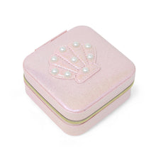 Load image into Gallery viewer, Mermaid Seashell Pearl Jewelry Box: Pink
