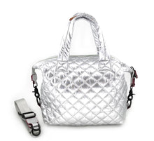 Load image into Gallery viewer, Quilted Top Handle Crossbody Bag
