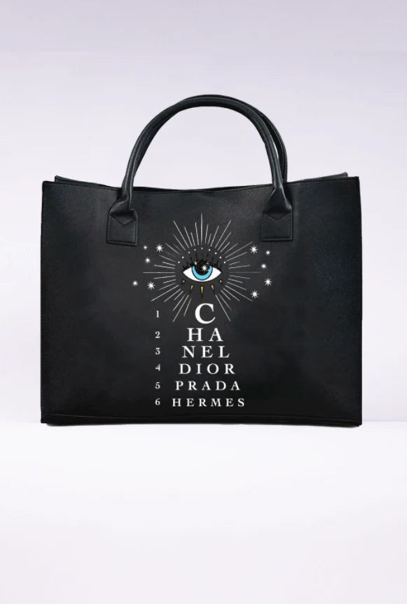 Designer Vision Modern Vegan Tote