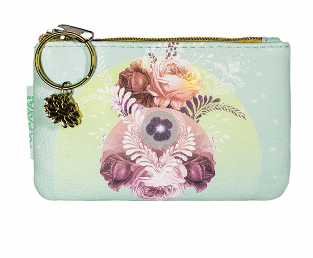 COIN PURSE in SOLAR BLOOMS