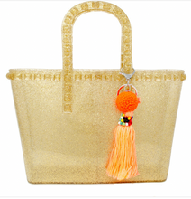 Load image into Gallery viewer, Girl&#39;s Tiny Jelly Tote Bag
